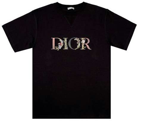 dior t shirt flower